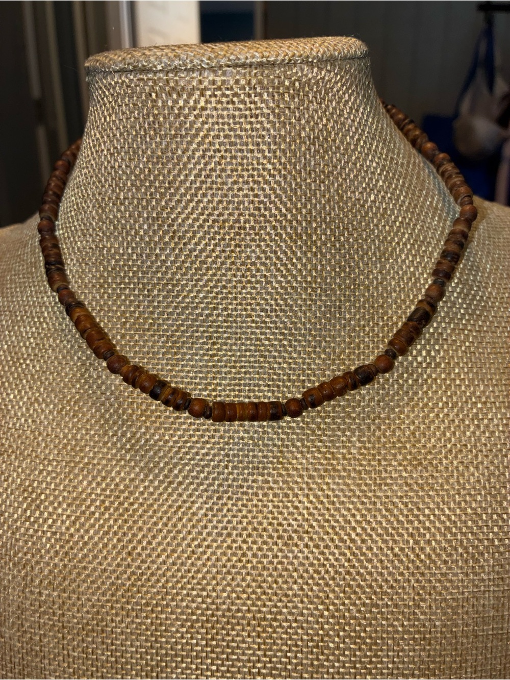 Brown Beaded Necklace - Women Jewelry